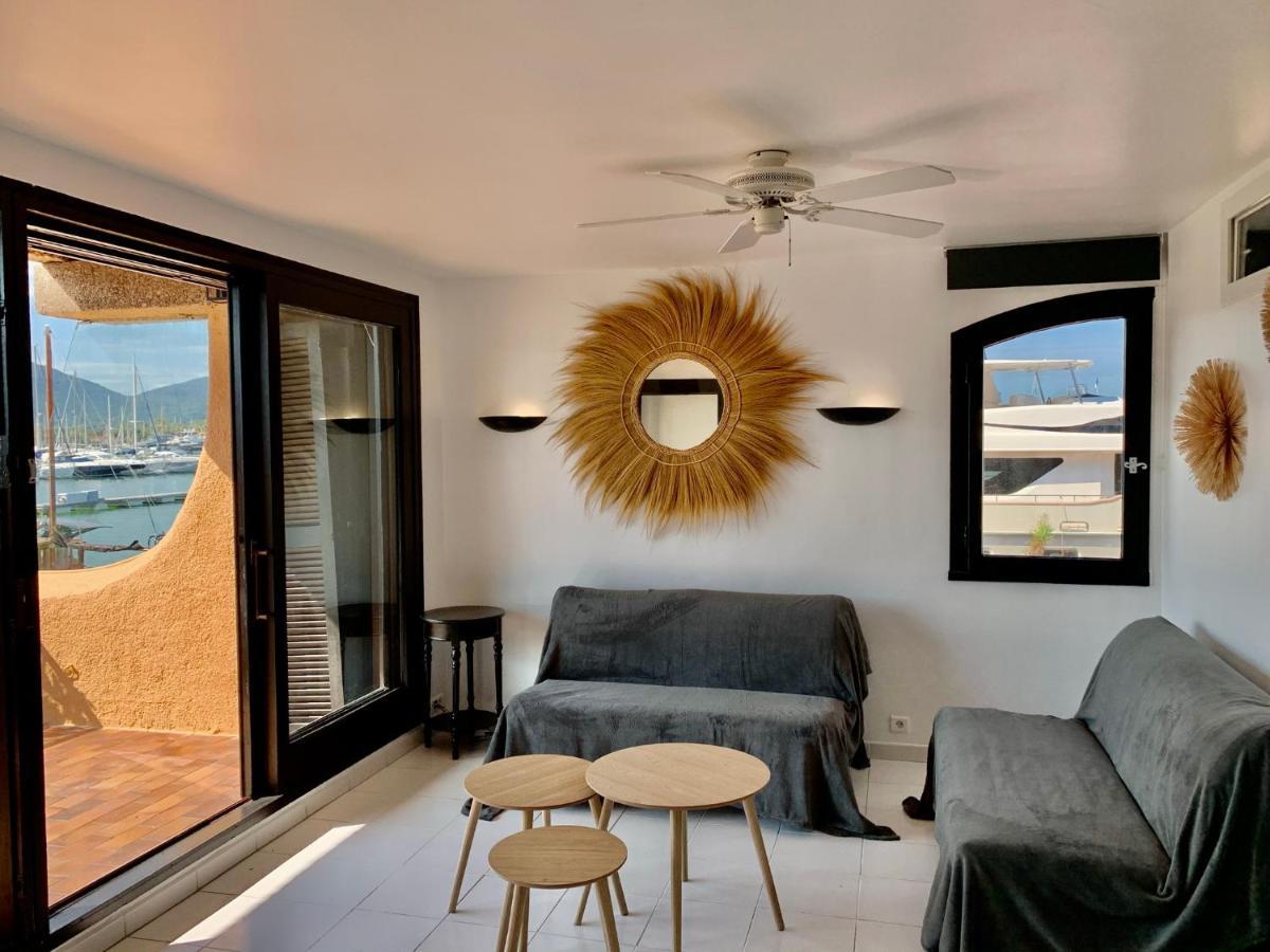 Marinesappartement-Yachts View, 100M Beach, Fiber Wifi High Speed Saint-Tropez Eksteriør bilde