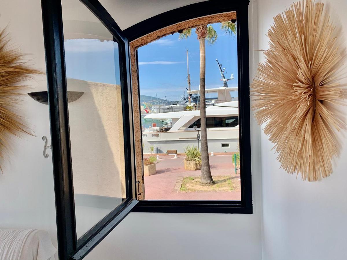 Marinesappartement-Yachts View, 100M Beach, Fiber Wifi High Speed Saint-Tropez Eksteriør bilde