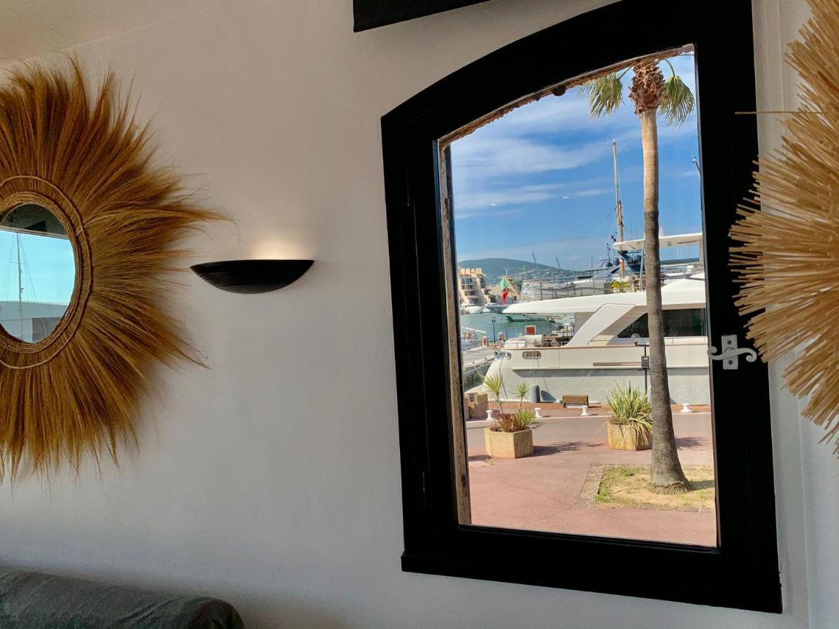 Marinesappartement-Yachts View, 100M Beach, Fiber Wifi High Speed Saint-Tropez Eksteriør bilde
