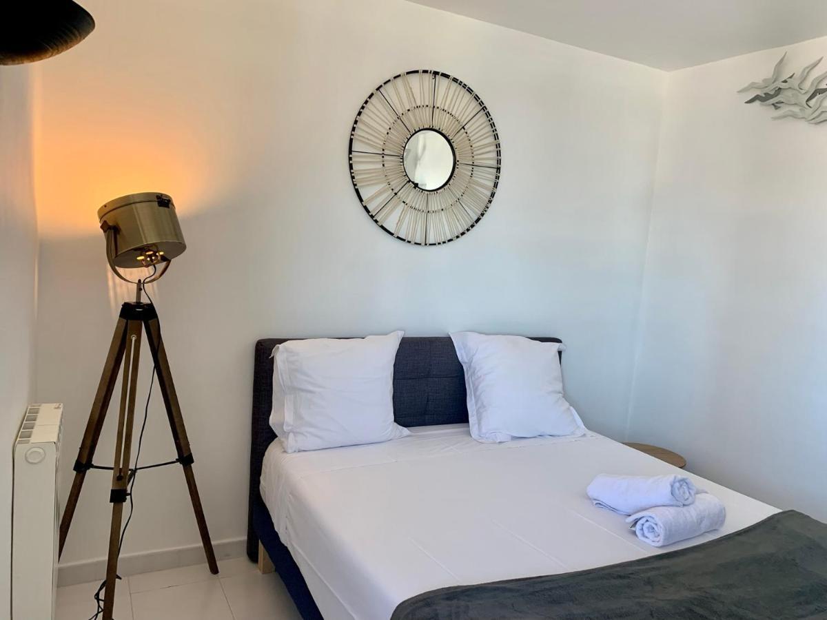 Marinesappartement-Yachts View, 100M Beach, Fiber Wifi High Speed Saint-Tropez Eksteriør bilde